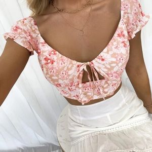 floral top